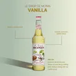 VANILLA SYRUP 700ML, MONIN