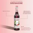 GRENADINE SYRUP 700ML, MONIN