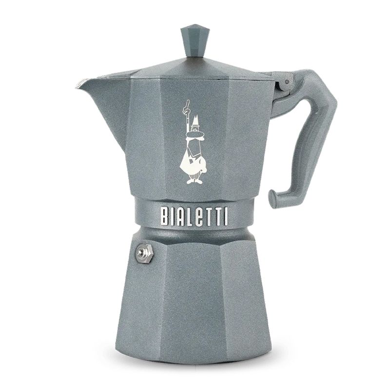 MOKA EXC INDUCTION GREY 6 CUP, BIALETTI