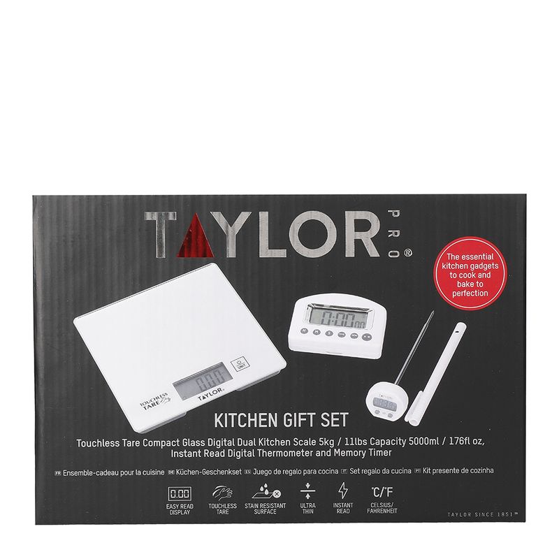 KITCHEN WEIGH AND MEASURE SET, TAYLOR PRO