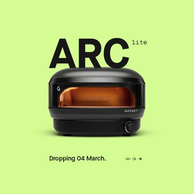 PIZZA OVEN ARC LITE GAS BLACK GOZNEY