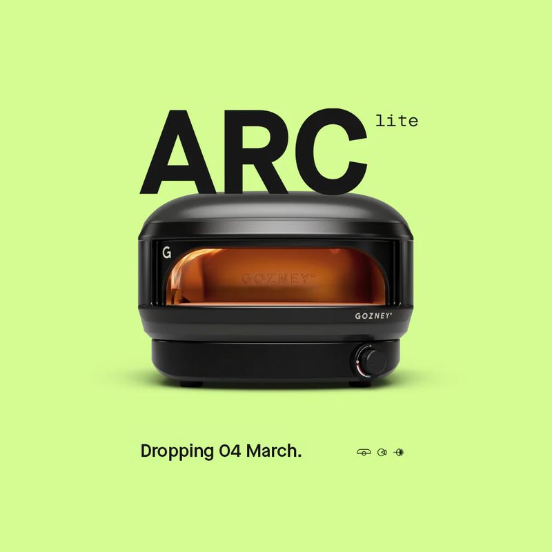 PIZZA OVEN ARC LITE GAS BLACK GOZNEY