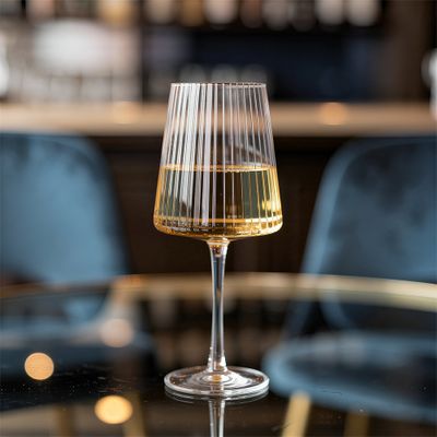 GLASS WG FLUTED 480ML, CHELSEA