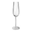 GLASS FL FLUTED 240ML, KENSINGTON