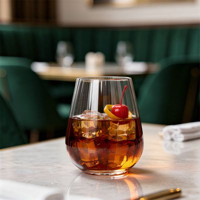 GLASS TU FLUTED 460ML, KENSINGTON