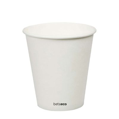 CUP SINGLE WALL 12OZ WHITE, 1000CTN