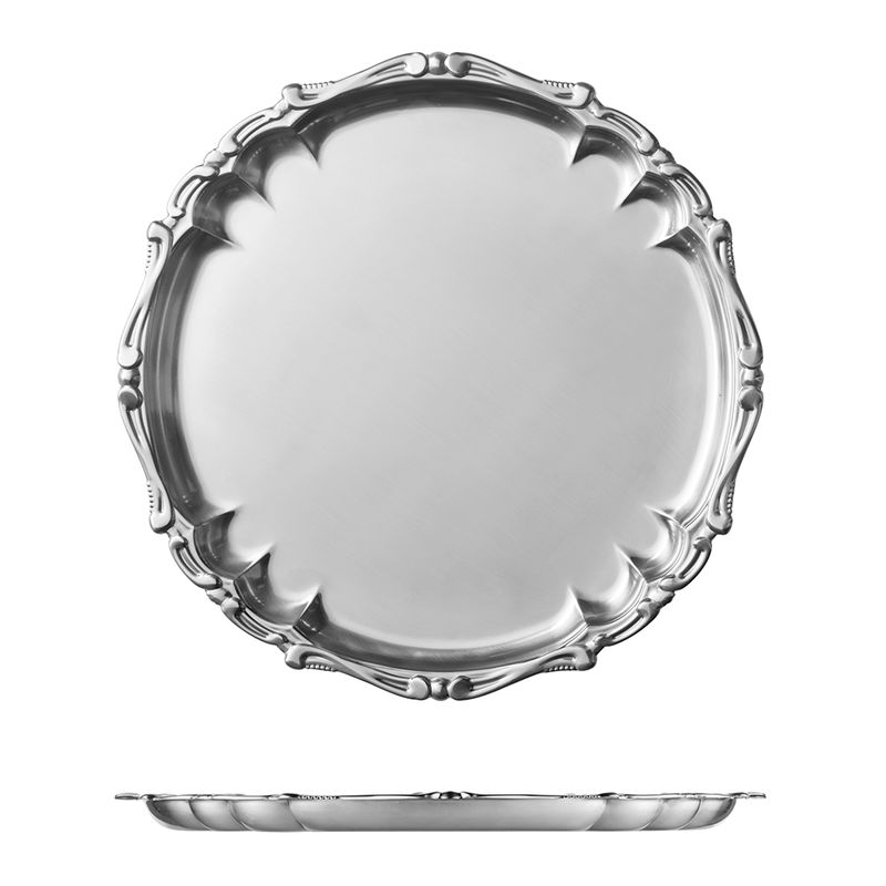 TRAY RND 300MM S/S, MODA SERVING