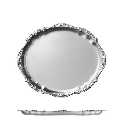 PLATTER OVAL 300X240MM S/S, MODA SERVING