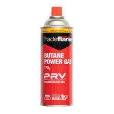 BUTANE GAS CARTRIDGE 220G, TRADE FLAME