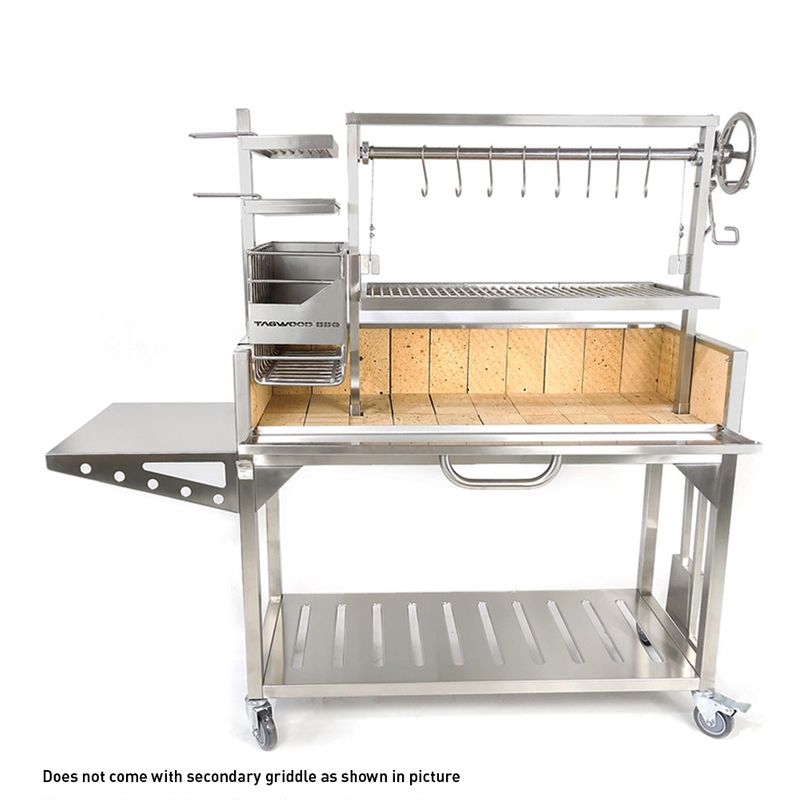 BBQ WOOD FIRE & CHARCOAL S/S, TAGWOOD