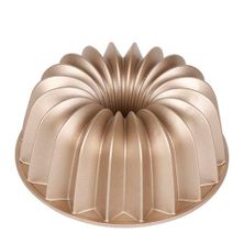 CAKE PAN WREATH FLT NS 22.5X10CM CHAMP, BAKERS SECRET