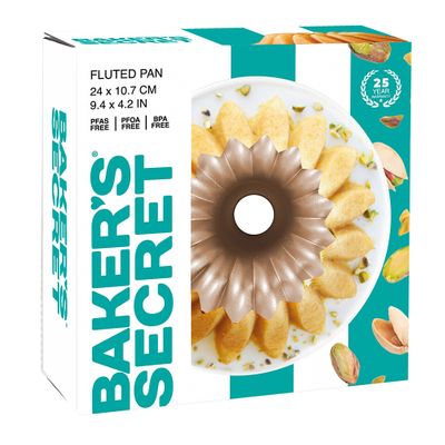 CAKE PAN FLT NS 21.5X10.7CM CHAMP, BAKERS SECRET