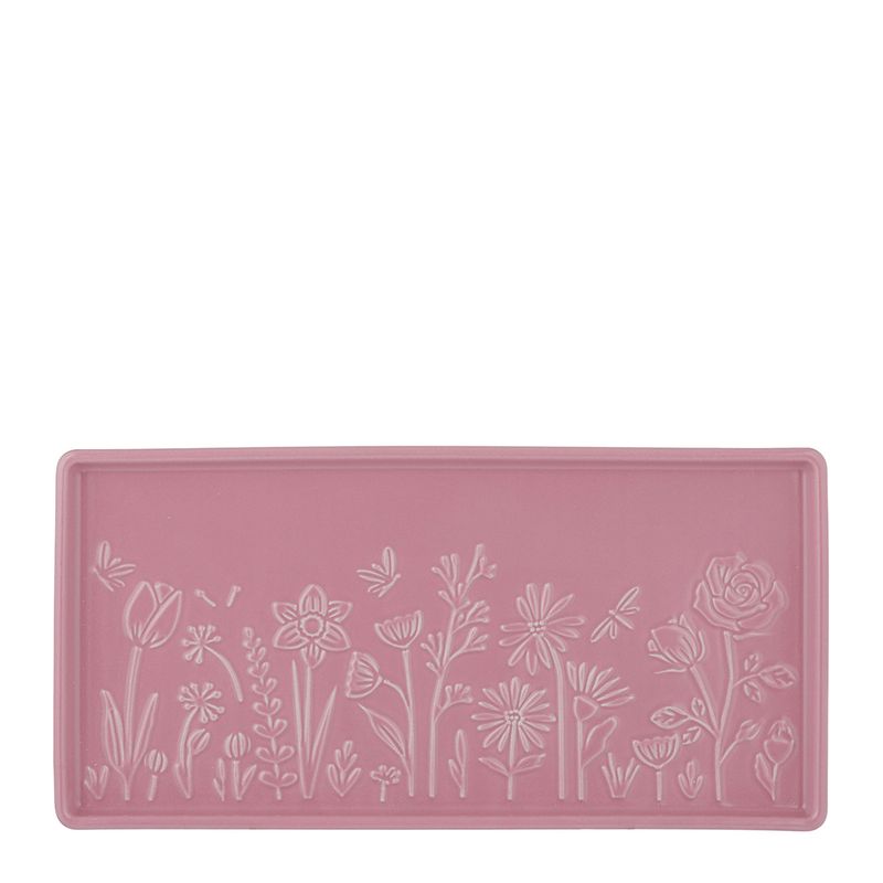 RECTANGLE PLATTER 30X15CM PINK, MASON CASH