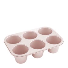 MUFFIN PAN JUMBO 6 CUP, CHEFMADE