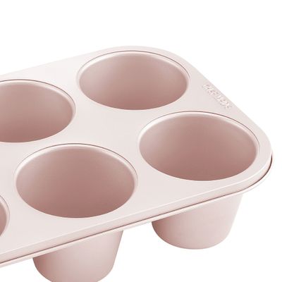 MUFFIN PAN JUMBO 6 CUP, CHEFMADE
