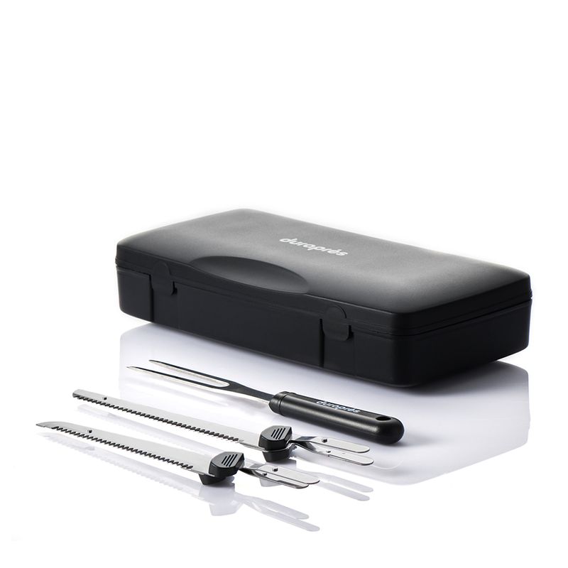 KNIFE ELECTRIC CORDLESS BLACK, DURAPRES