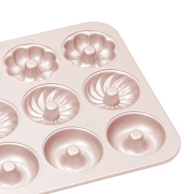 DONUT PAN MIXED SHAPES 12 CUP, CHEFMADE