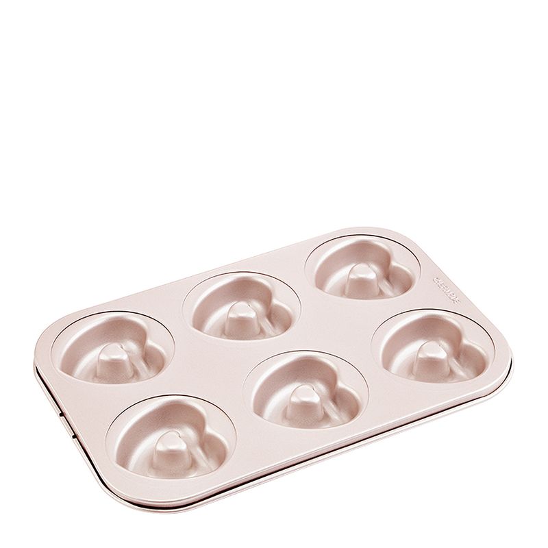 DONUT PAN HEART 6 CUP, CHEFMADE