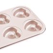 DONUT PAN HEART 6 CUP, CHEFMADE
