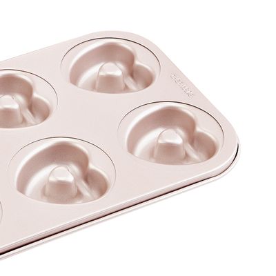 DONUT PAN HEART 6 CUP, CHEFMADE