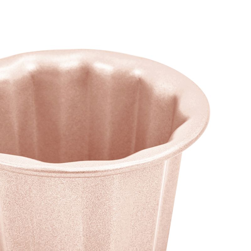 CANNELE MOULD 4PC SET 6.6X6.6X5CM, CHEFMADE