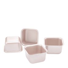 CAKE SQUARE MINI S/4 7CM, CHEFMADE