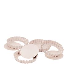 TART ROUND MINI L/BASE S/4 10CM, CHEFMADE