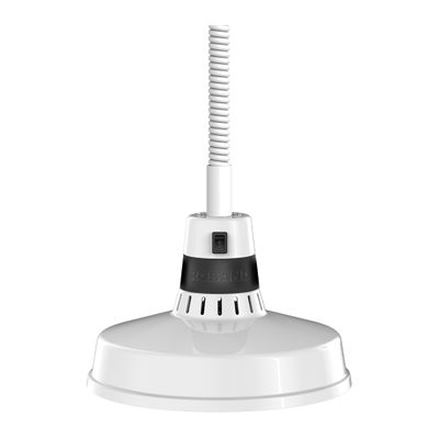 HEAT LAMP PULL DOWN WHITE 300W, ROBAND