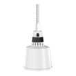 HEAT LAMP PULL DOWN WHITE 275W, ROBAND