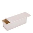 LOAF PAN CORRUGATED W/LID 300GM 22X8.7X7.7CM
