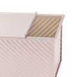 LOAF PAN CORRUGATED W/LID 1KG 34X13.6X12.6CM, CHEFMADE