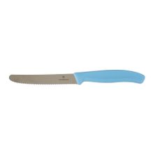 KNIFE STEAK/TOMATO SKYLINE BLUE 11CM, VICTORINOX