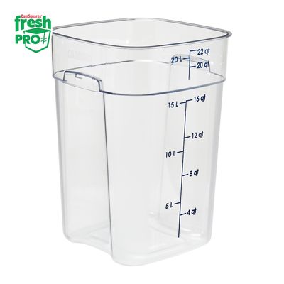 CONTAINER FRESH PRO CLEAR 20.8L, CAMBRO