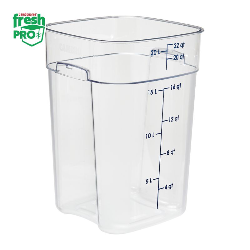 CONTAINER FRESH PRO CLEAR 20.8L, CAMBRO