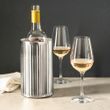 WINE COOLER RIBBED S/S 220X120MM, CROWN