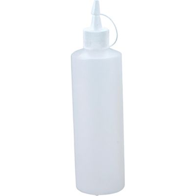 BOTTLE SQUEEZE CLEAR 1.0LT HDPE