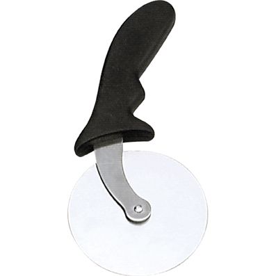 CUTTER PIZZA W/PLASTIC HNDL 100MM S/ST