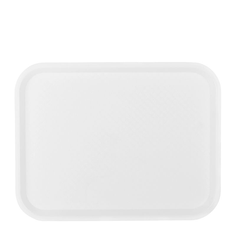 PLASTIC TRAY POLYPROP 25X35CM WHITE