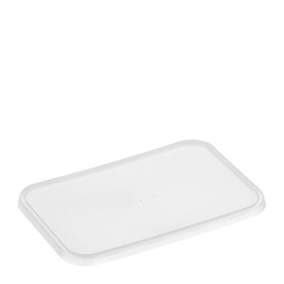 RECTANGLE LID TO SUIT H/D CONT. 50PK