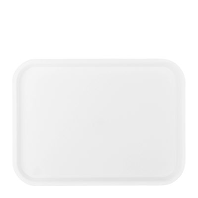 PLASTIC TRAY POLYPROP 30X40CM WHITE