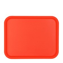 PLASTIC TRAY POLYPROP 45X35CM RED