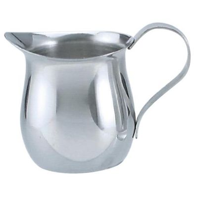 CREAMER BELL SHAPE 18/8 SS 225ML