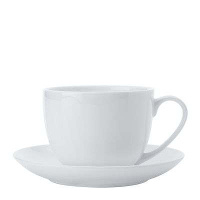 CUP&SAUCER TEA 230ML BONE, M&W CASHMERE