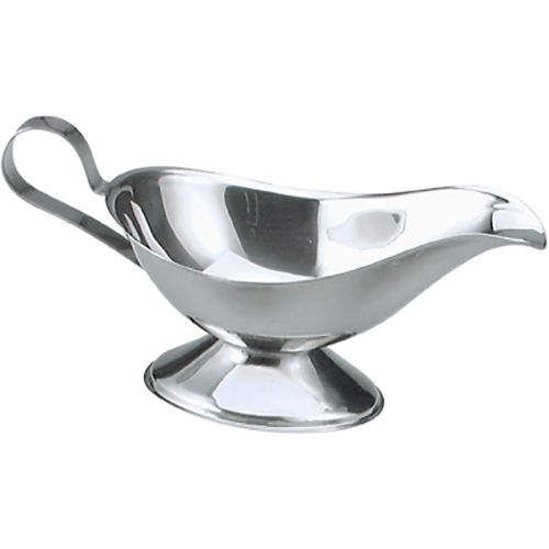 GRAVY SAUCE BOAT 18/8 SS 285ML