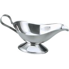 GRAVY SAUCE BOAT 18/8 SS 285ML