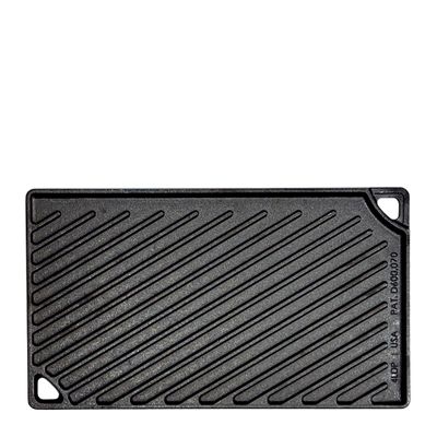 GRILL RECT CAST IRON REV 43X24CM, LODGE
