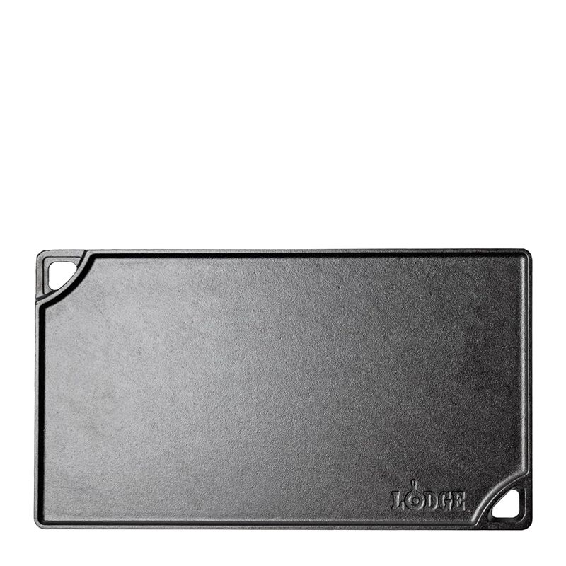 GRILL RECT CAST IRON REV 43X24CM, LODGE