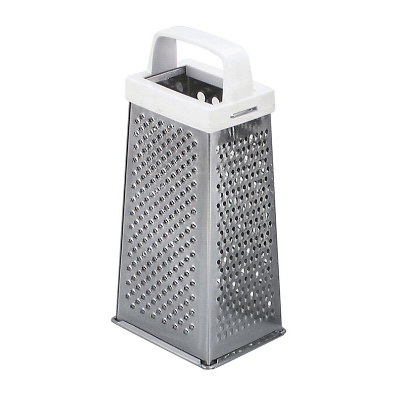 GRATER 4 SIDE PLAST HNDL 190MM S/ST, CI