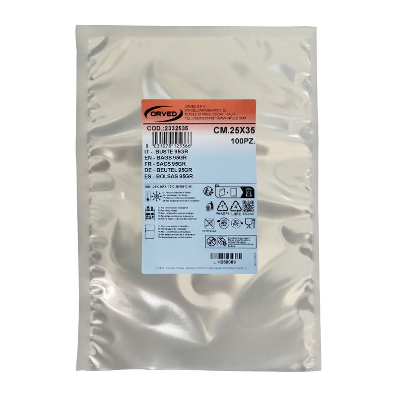 VACUUM BAG CHAMBER 250X350MM 100PKT