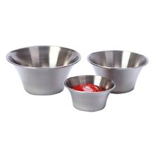SAUCE CUP FLARED S/STEEL, 60X25MM
